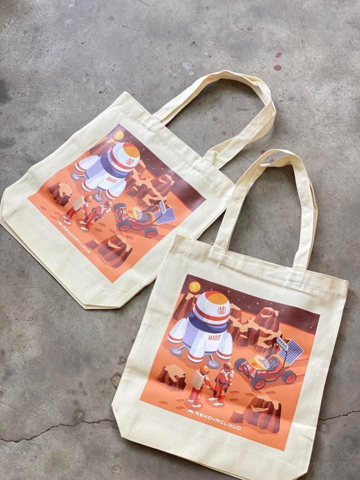 Canvas - Tote bag (Custom request) - Arrow Print Canada