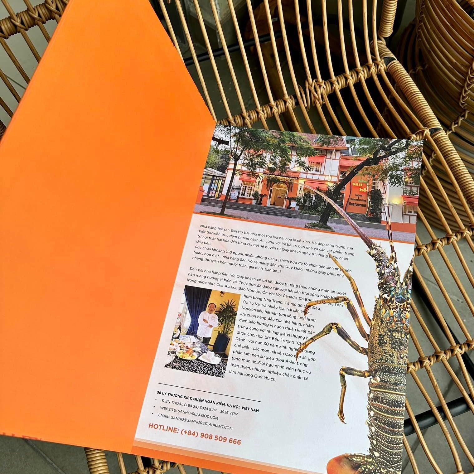 High End Restaurant Menu printing - Custom - Arrow Print Canada