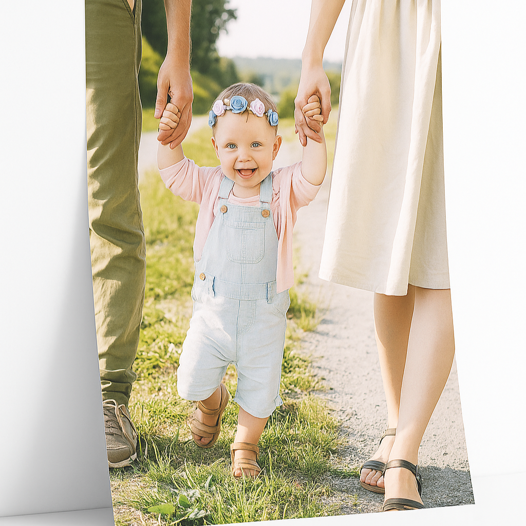 Photo of Custom Wedding Poster Printing – Glossy or Matte Finish – 12"x18" – Glossy