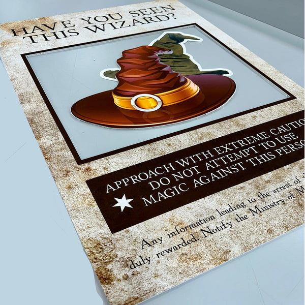 Harry Potter-Themed Selfie Frame - "Have You Seen This Wizard?" – Arrow ...