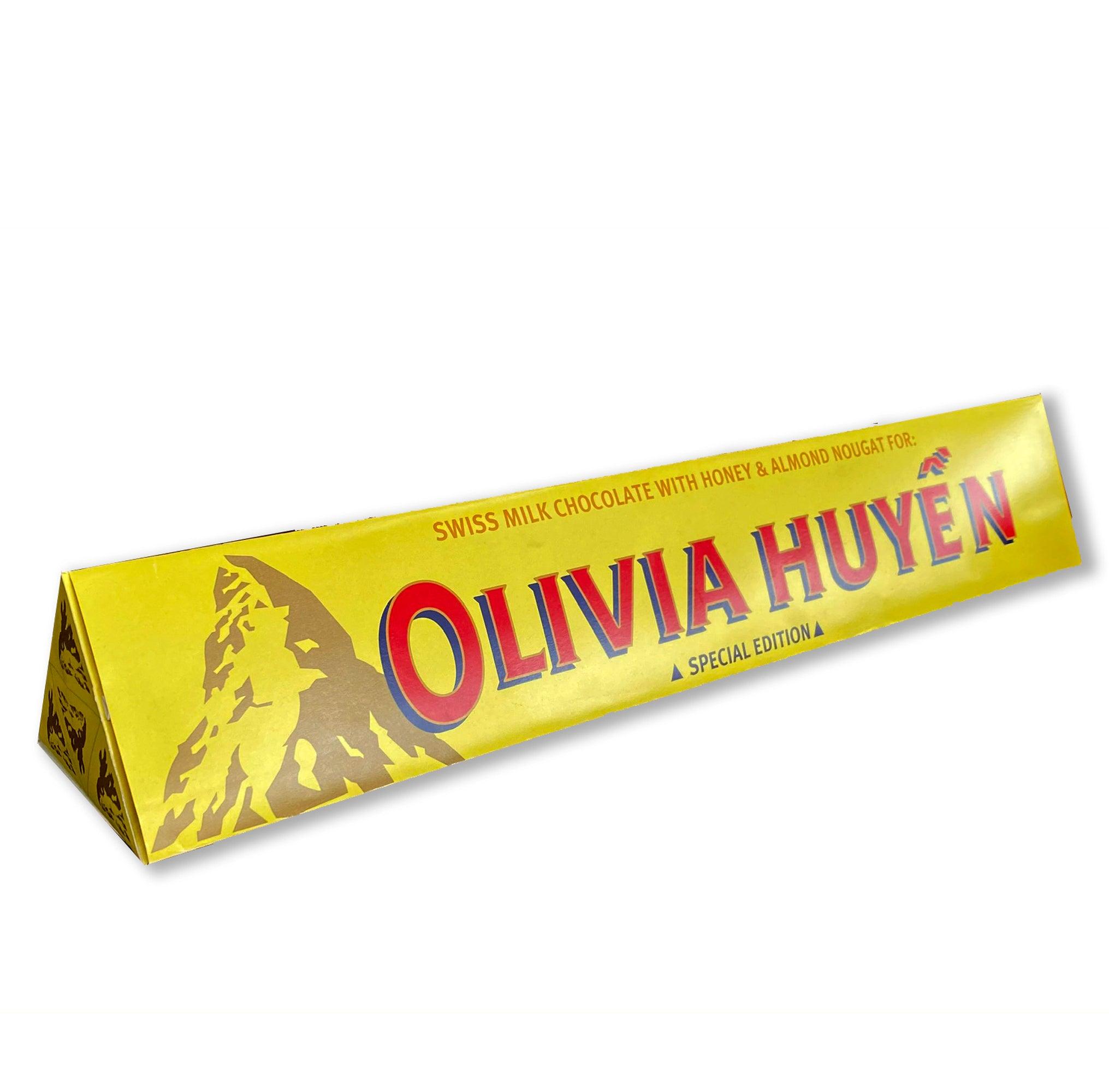 Photo of Valentine Custom Toblerone Chocolate bar