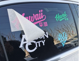 Full Color Printed & Speciality Vinyl Decals with Air Release Vinyl
