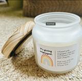 Photo of White paper – Custom request – Candles and design personal label