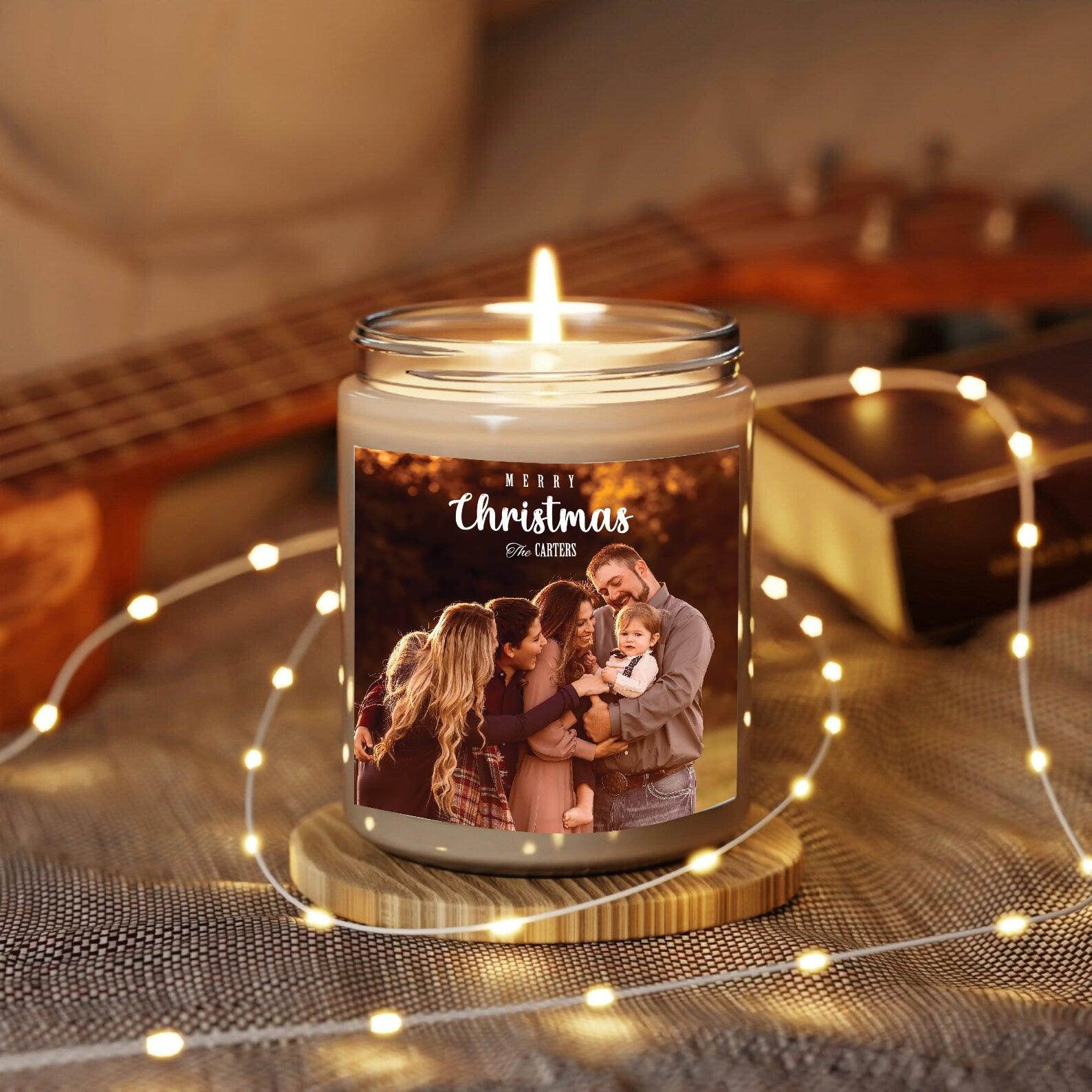 Photo of Candles - Personal gifts-Custom labels – 411g – Orchid