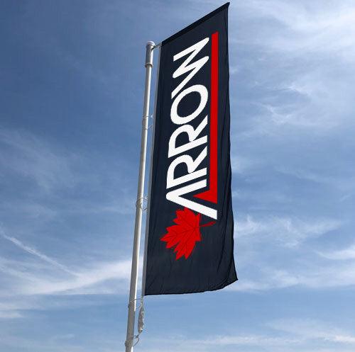 Photo of Company flag rotator - No wind needed โ 2" โ 1/16 inch (0.0625 in) / 1.6mm