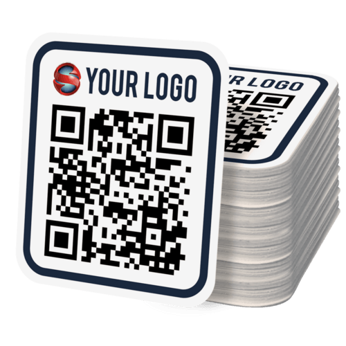 QR Code Sticker - Arrow Print Canada