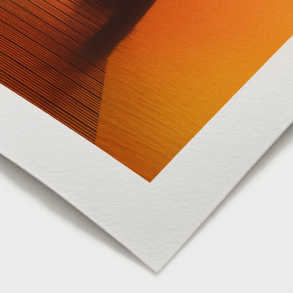 Fine Art Print on Cold Press Paper | Museum-Quality Giclรฉe Printing