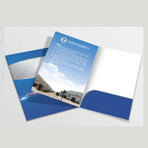 Photo of Presentation Folder - Matt Finish – 10 – 14PT - Printed 1 side – 1 side pocket