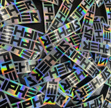 Hologram Labels - Arrow Print Canada