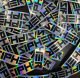 Hologram Labels - Arrow Print Canada