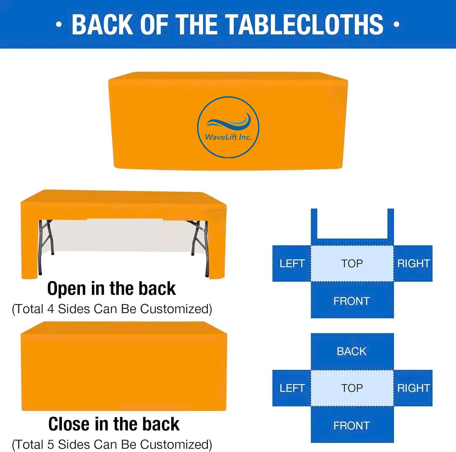 Table Covers & Throws - 4 Sided