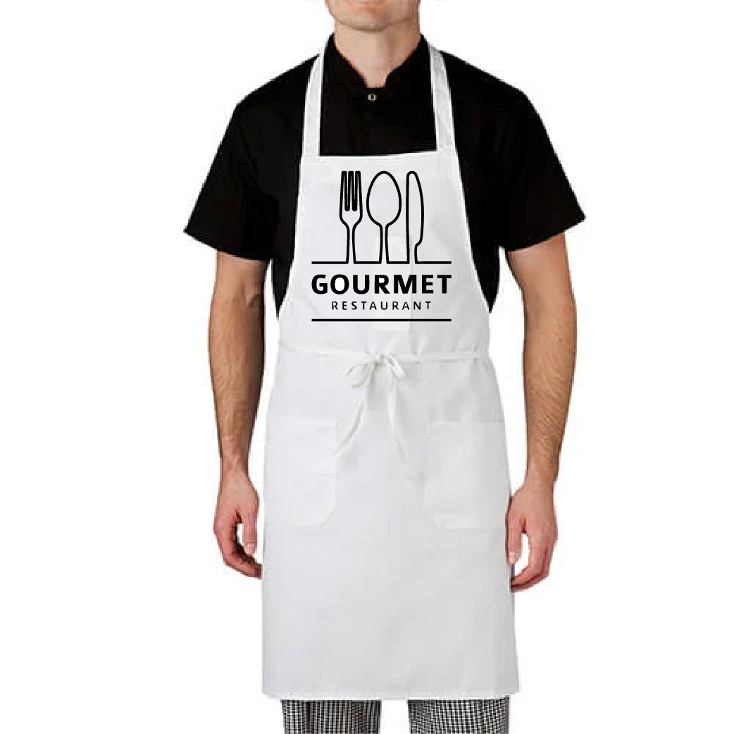 Apron for Men and Women - Custom Logo Apron for Restaurants