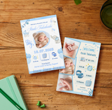 Baby shower invitation card 