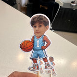 Custom Cake Toppers - Party Food Picks - Any Shape