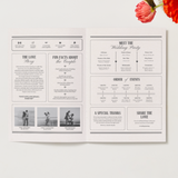 Photo of 8.5" x 11" open (8.5" x 5.5" closed) – 10 – 20lb Linen creamy paper