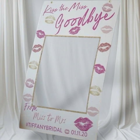 Custom Wedding Selfie Frame