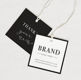 Custom UV High Gloss Tags | 14pt Cardstock | Premium Shine Finish