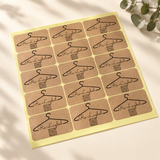 Custom Kraft Paper Stickers & Brown Labels