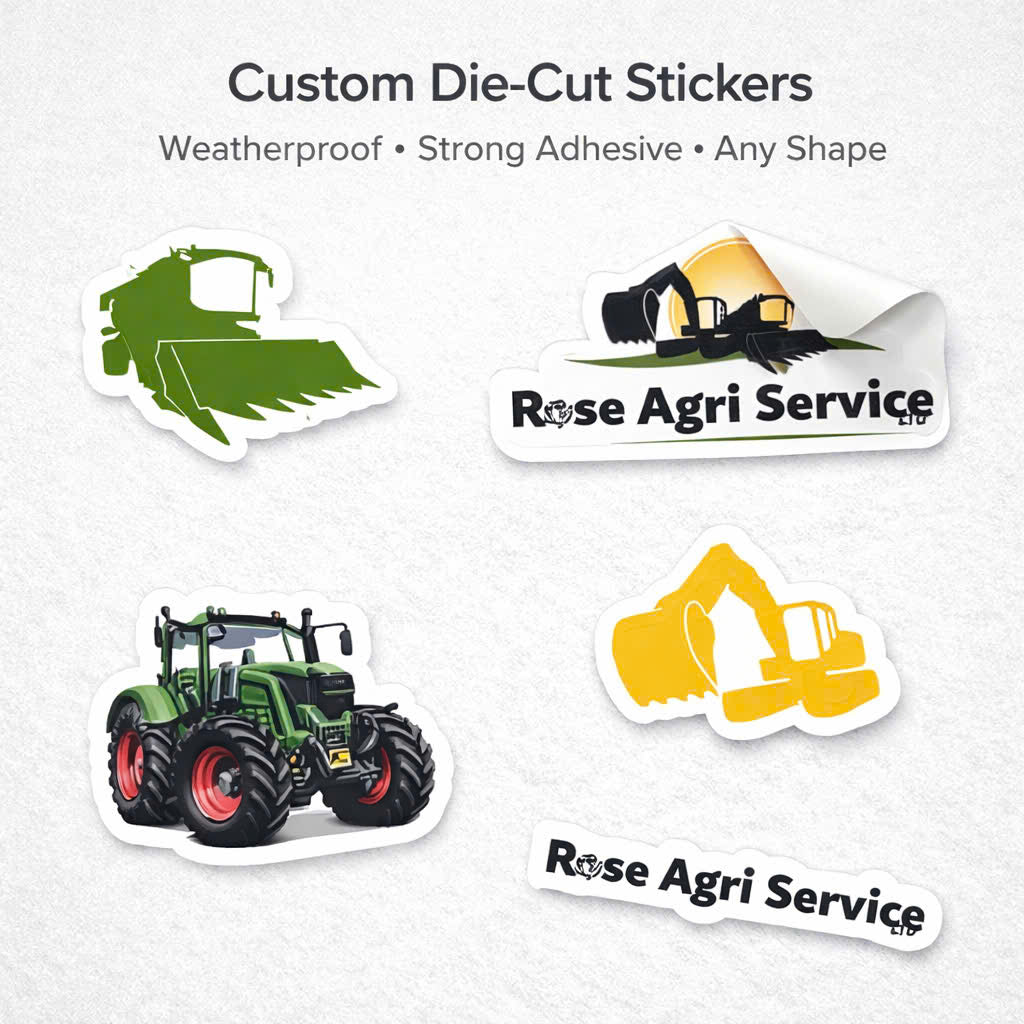 Custom Sticker Sheets – Full Color Kiss Cut