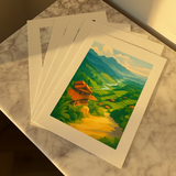 Fine Art Print on Cold Press Paper | Museum-Quality Giclée Printing