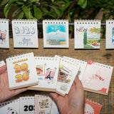 Custom Mini Desk Calendar – Personal Photo Calendar