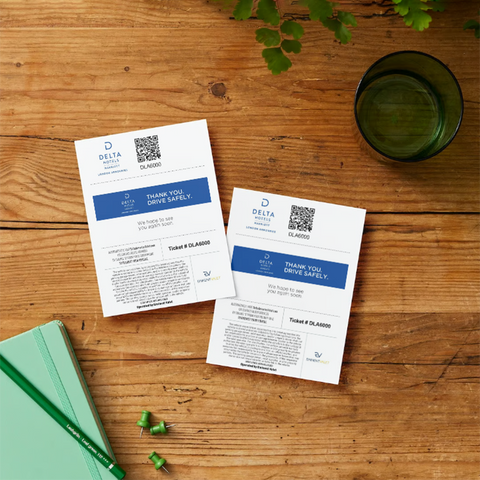Custom Printed Tickets – QR Code, Numbered & Branded