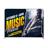 A portable backdrop made from Stretching Fabric and supported by an Aluminium profile, designed for easy transport and setup, weighing only 5kg. Ideal for events and customizable to meet specific needs. Contact print@arrowprint.ca for design discussions and artwork submissions.