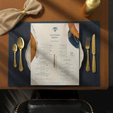 Art Texture Paper Menus