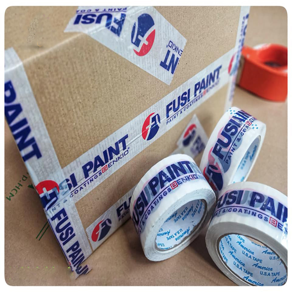 Adhesive Tape rolls with custom logo - Arrow Print Canada