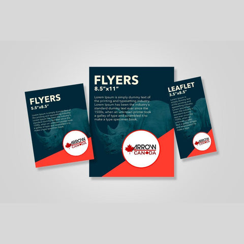 Flyers - 100lb Text Stock