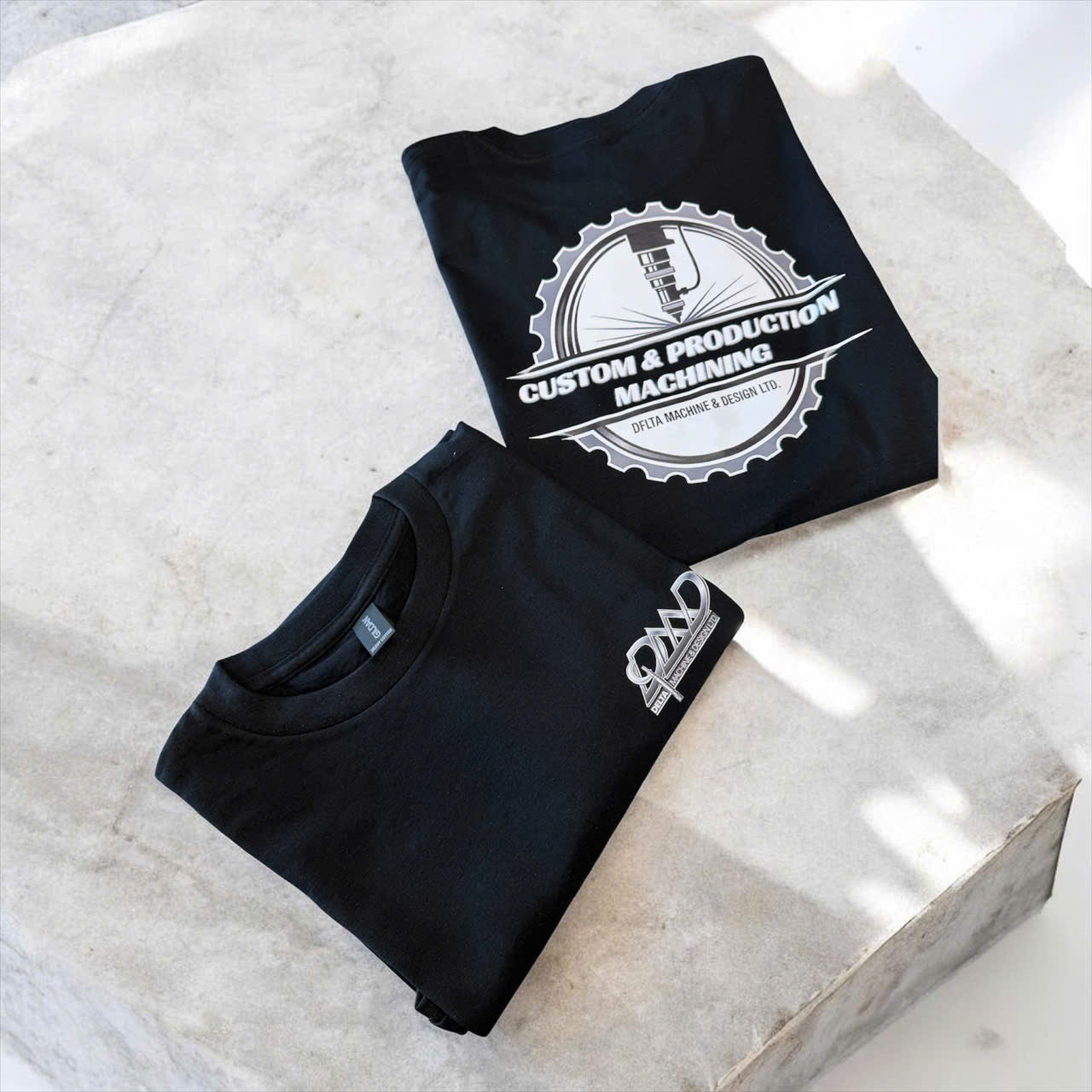 Custom T-Shirt Printing in Canada | Front or Back Logo Print