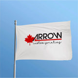 Company - Custom Flag 6.5x10 feets - Arrow Print Canada