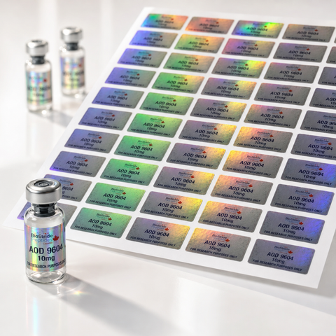 Custom Hologram Stickers Canada | Bulk Holographic Logo Labels |