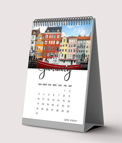 Custom desk calendar - Arrow Print Canada