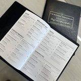 Custom Restaurant Logo Embossed - Premium PU Leather Menu Covers