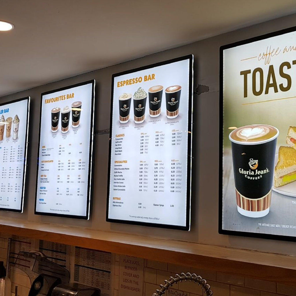 Custom Menu Decal Vinyl Printing | 24