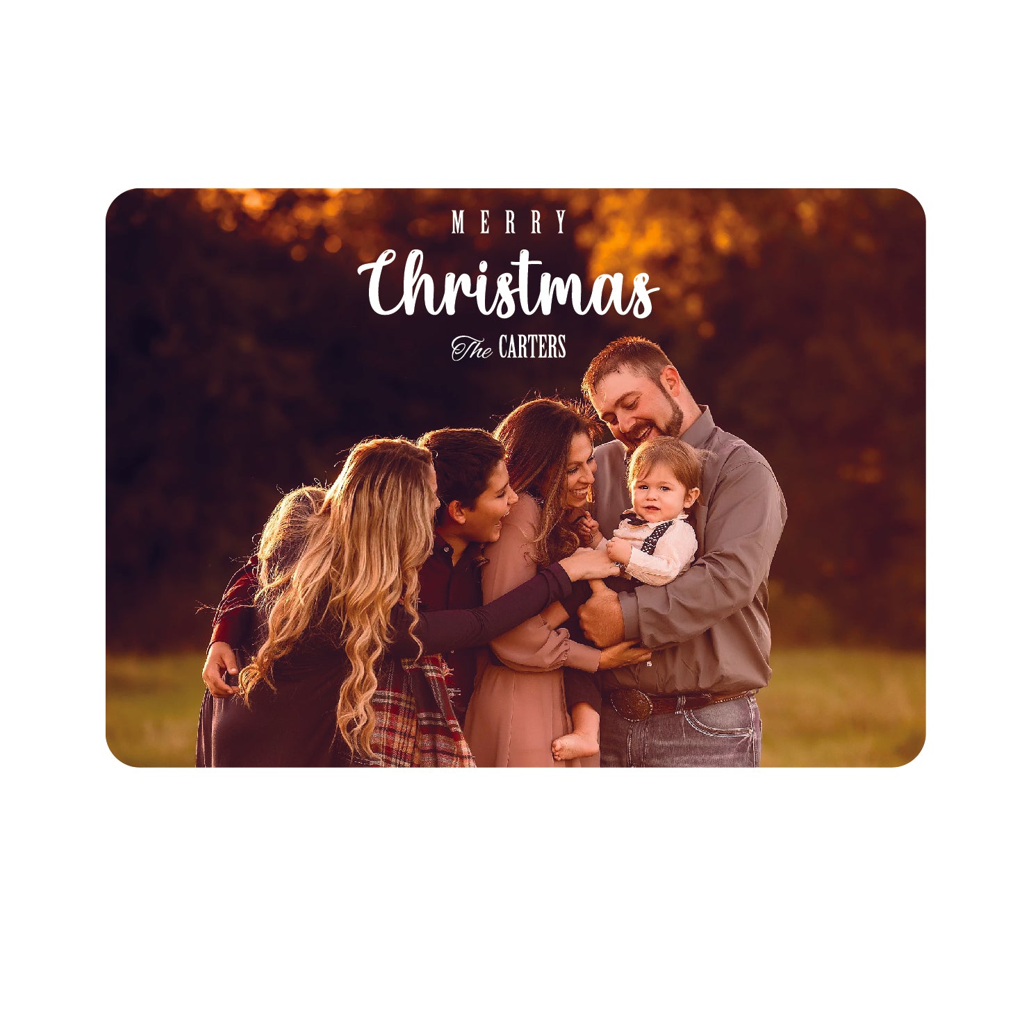 Personalized Family Christmas Cards