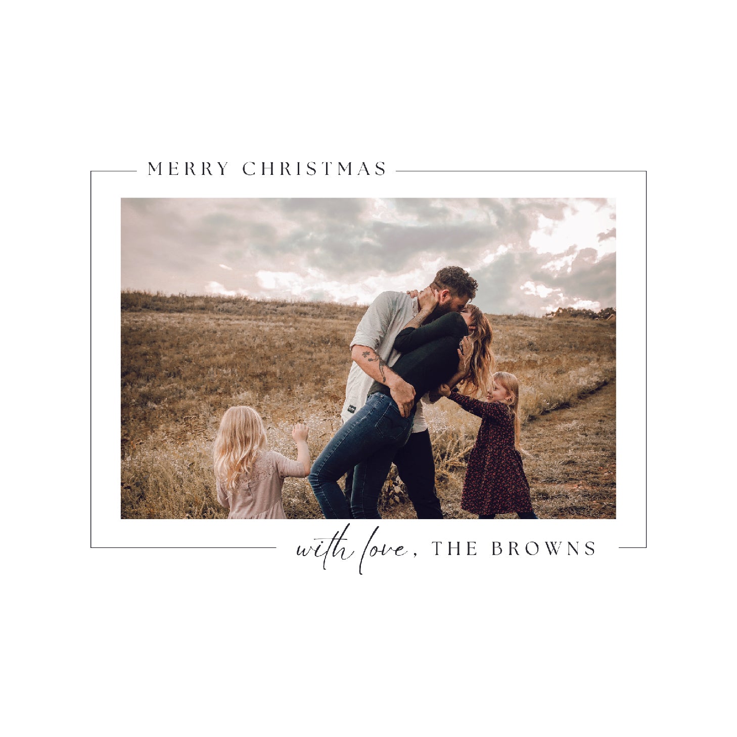 Personalized Family Christmas Cards