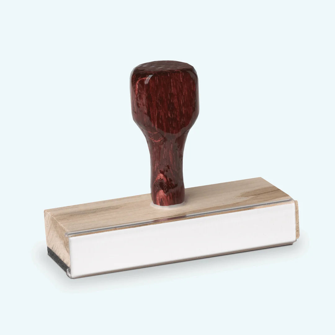 Woodmount Rubber Stamps- 1/8"x2-7/8"