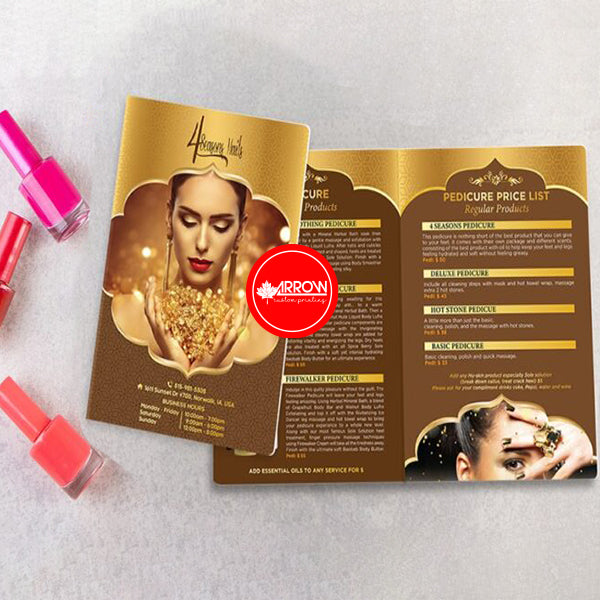 Flyer Printing for Nail and Spa Shops