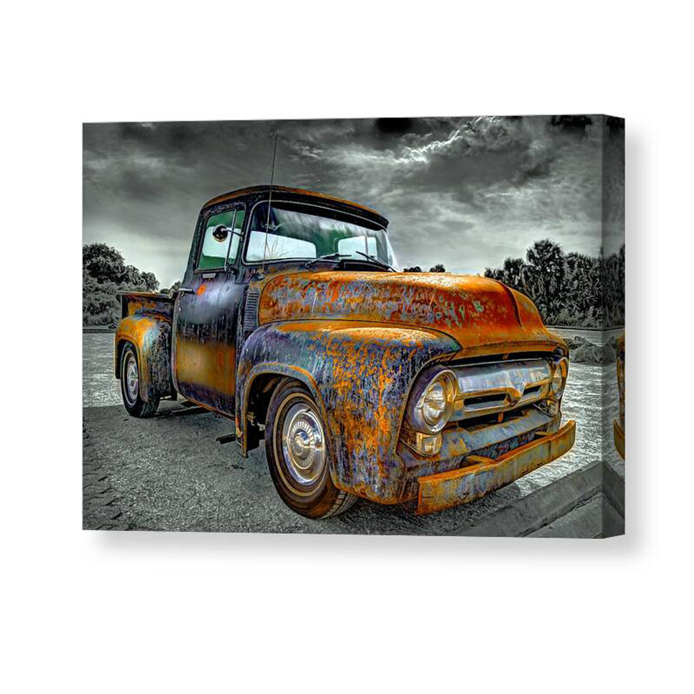 Vintage Truck Canvas Print