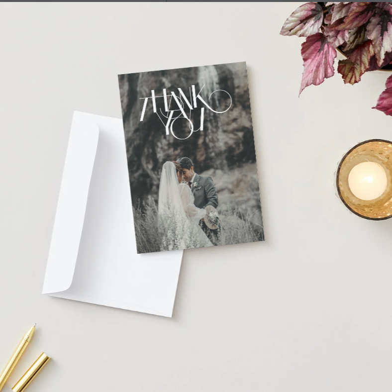 Custom Wedding Fold Cards
