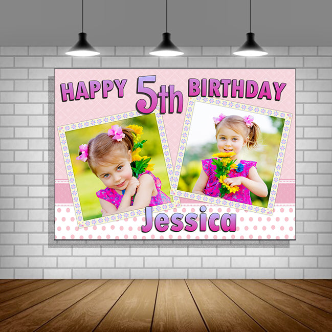 Custom Birthday Banners for Kids - Fast Pickup or Shipping! - Arrow Print Canada