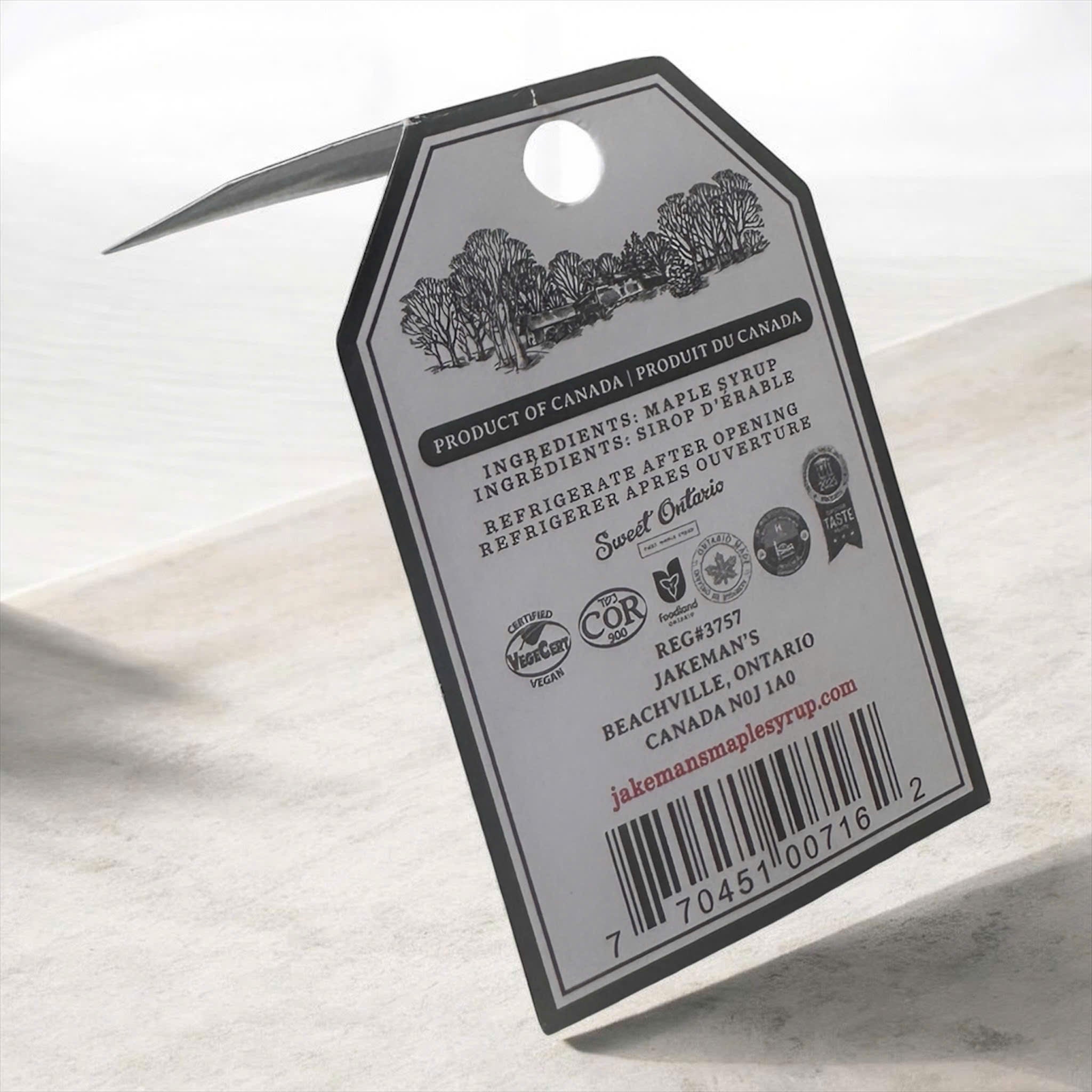 Custom Folded Hang Tags – 1.5" × 2.5" logo emboss matt finish